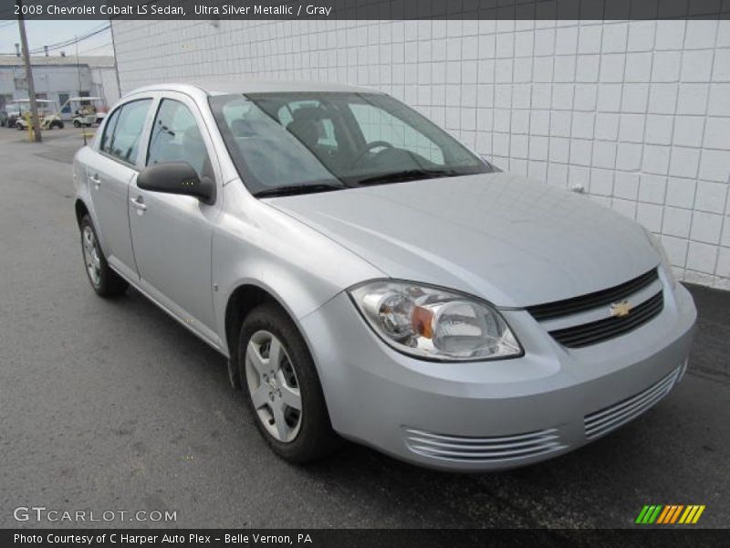 Ultra Silver Metallic / Gray 2008 Chevrolet Cobalt LS Sedan