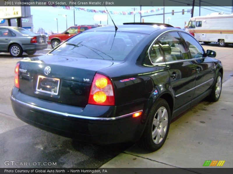 Pine Green Metallic / Black 2001 Volkswagen Passat GLX Sedan