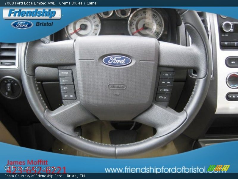 Creme Brulee / Camel 2008 Ford Edge Limited AWD