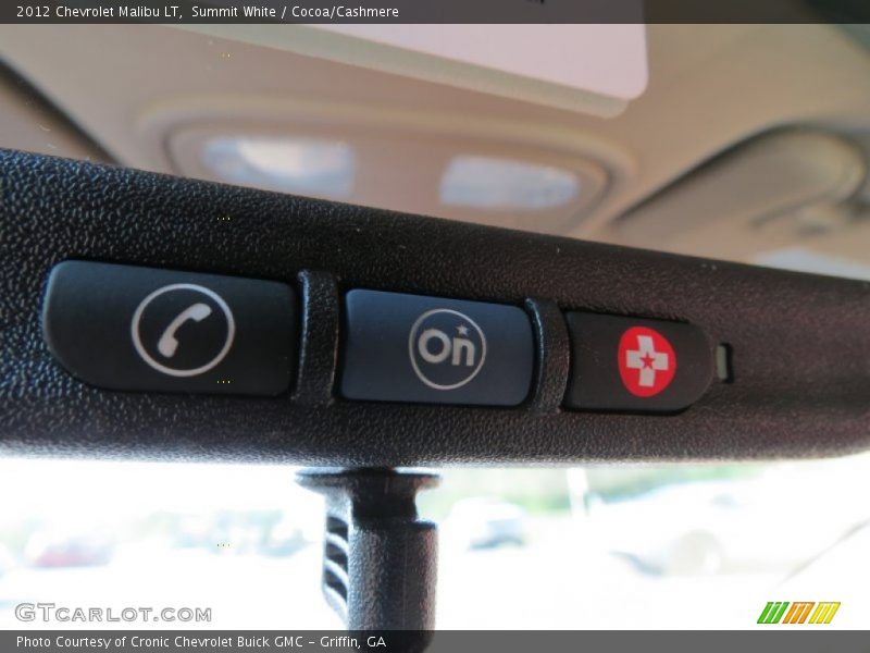 Summit White / Cocoa/Cashmere 2012 Chevrolet Malibu LT