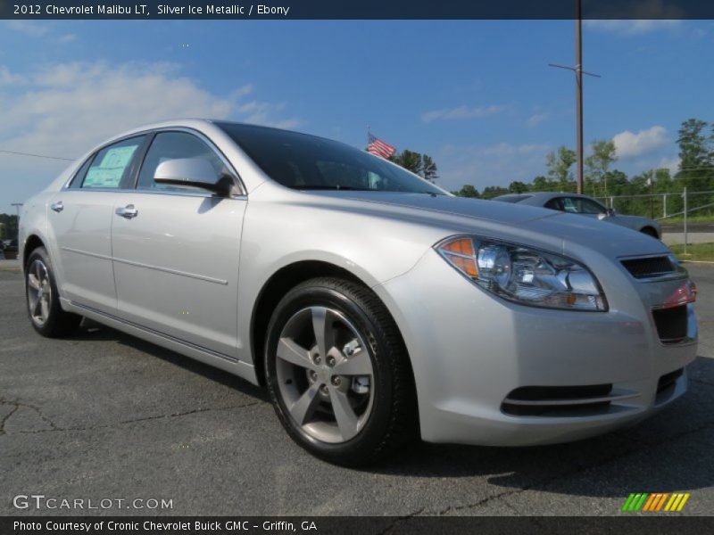 Silver Ice Metallic / Ebony 2012 Chevrolet Malibu LT