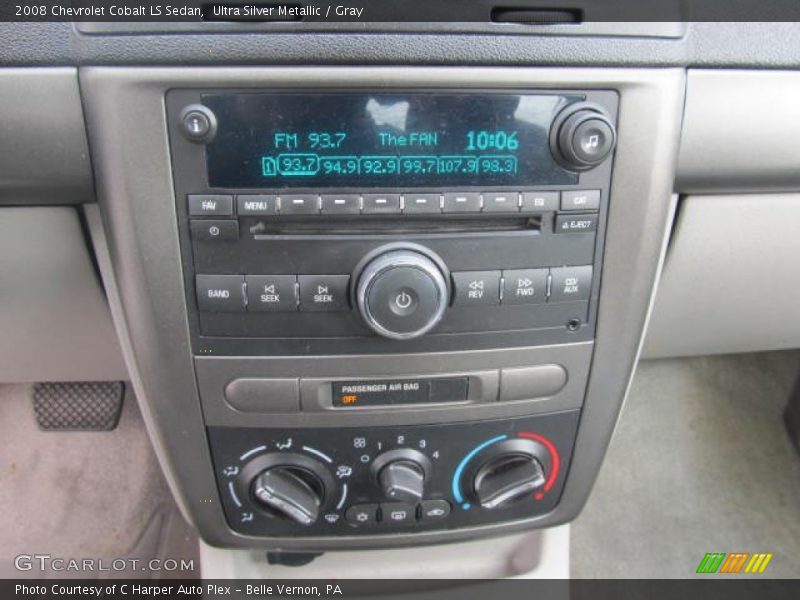 Ultra Silver Metallic / Gray 2008 Chevrolet Cobalt LS Sedan
