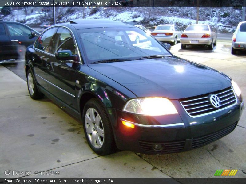 Pine Green Metallic / Black 2001 Volkswagen Passat GLX Sedan