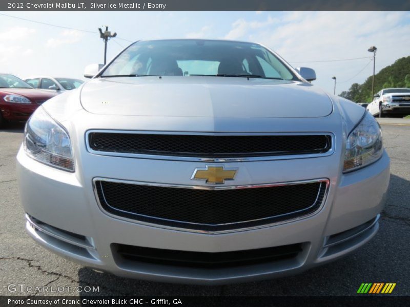 Silver Ice Metallic / Ebony 2012 Chevrolet Malibu LT