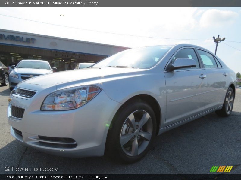 Silver Ice Metallic / Ebony 2012 Chevrolet Malibu LT