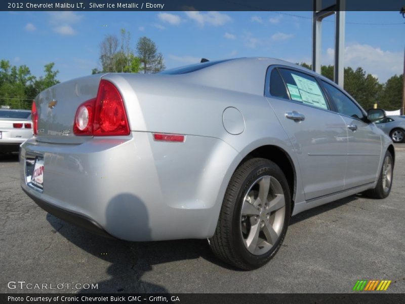 Silver Ice Metallic / Ebony 2012 Chevrolet Malibu LT