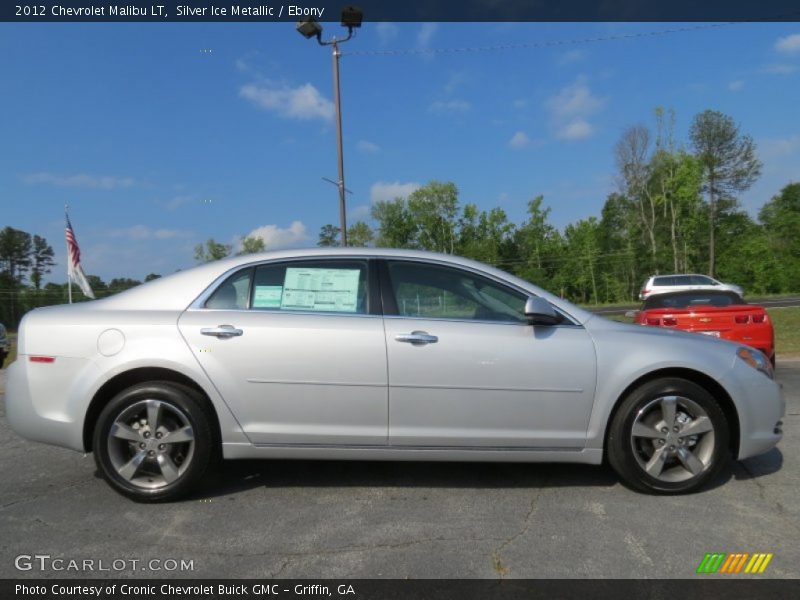 Silver Ice Metallic / Ebony 2012 Chevrolet Malibu LT