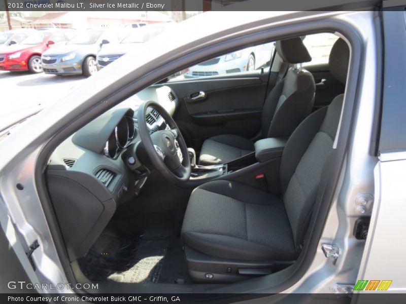 Silver Ice Metallic / Ebony 2012 Chevrolet Malibu LT
