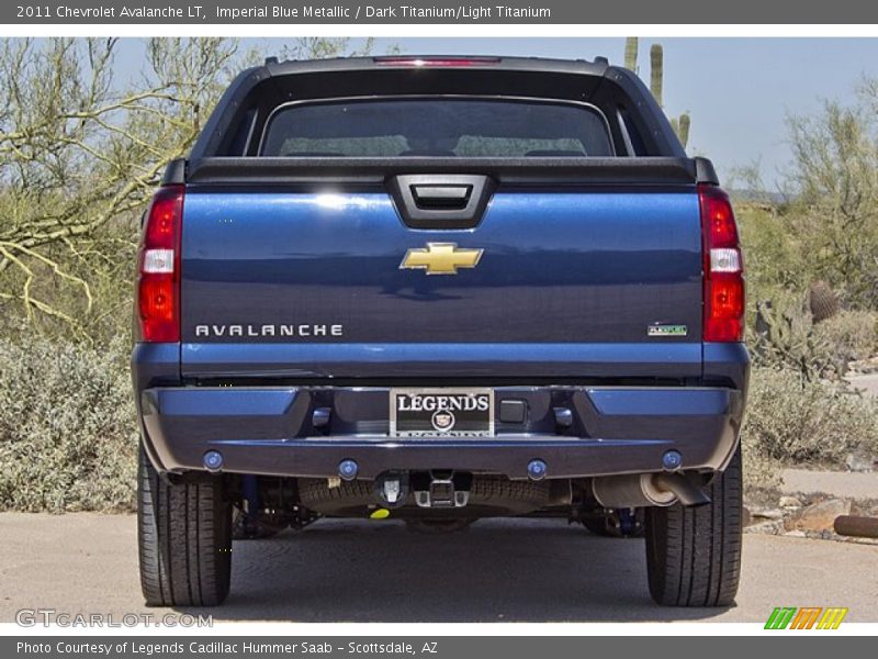 Imperial Blue Metallic / Dark Titanium/Light Titanium 2011 Chevrolet Avalanche LT