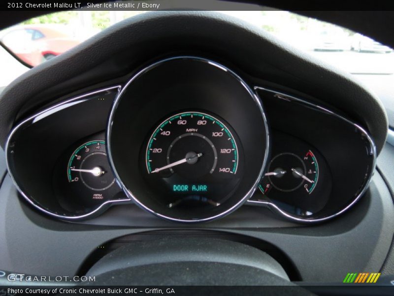 Silver Ice Metallic / Ebony 2012 Chevrolet Malibu LT