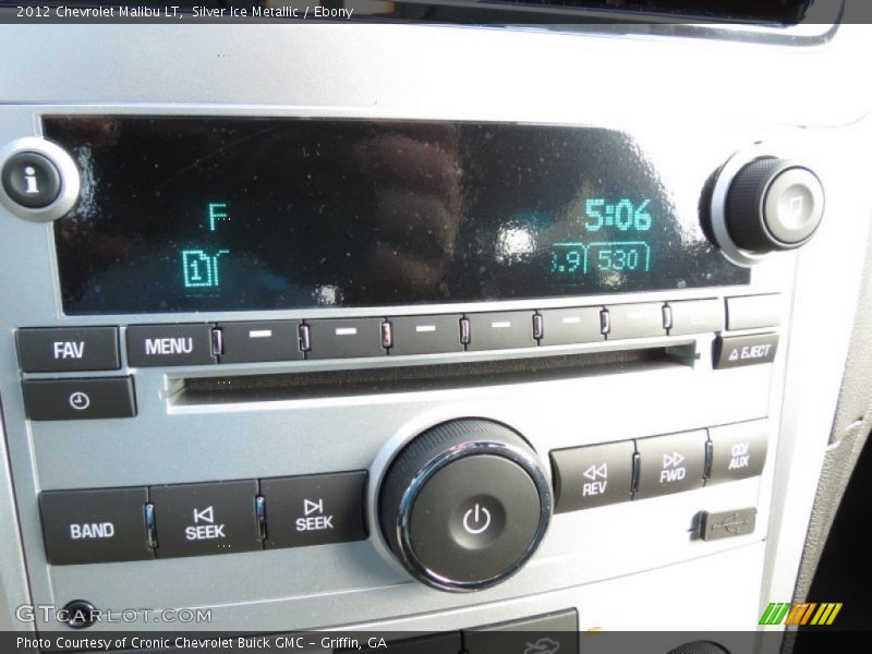 Silver Ice Metallic / Ebony 2012 Chevrolet Malibu LT