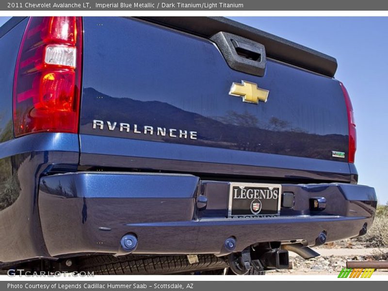 Imperial Blue Metallic / Dark Titanium/Light Titanium 2011 Chevrolet Avalanche LT