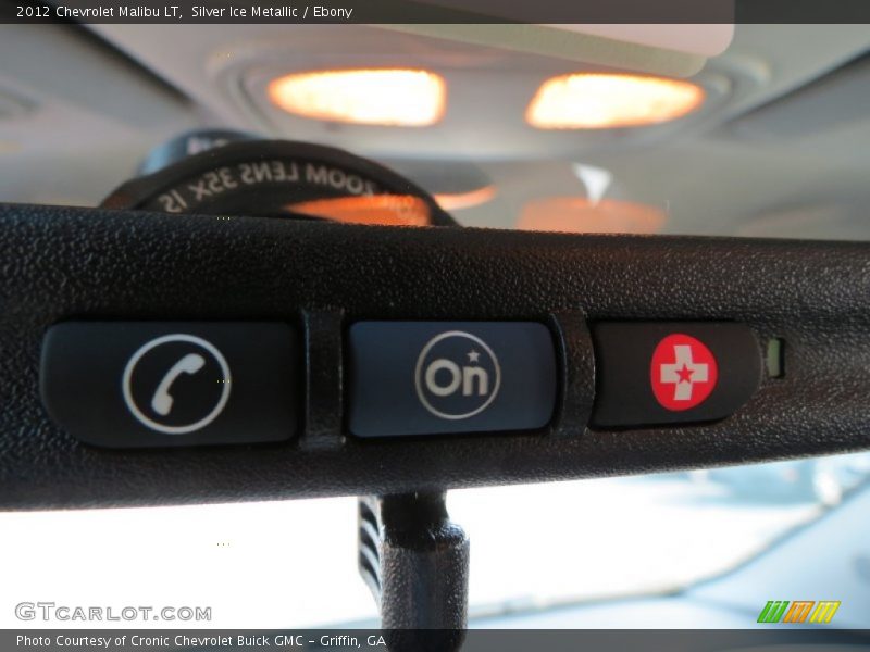 Silver Ice Metallic / Ebony 2012 Chevrolet Malibu LT