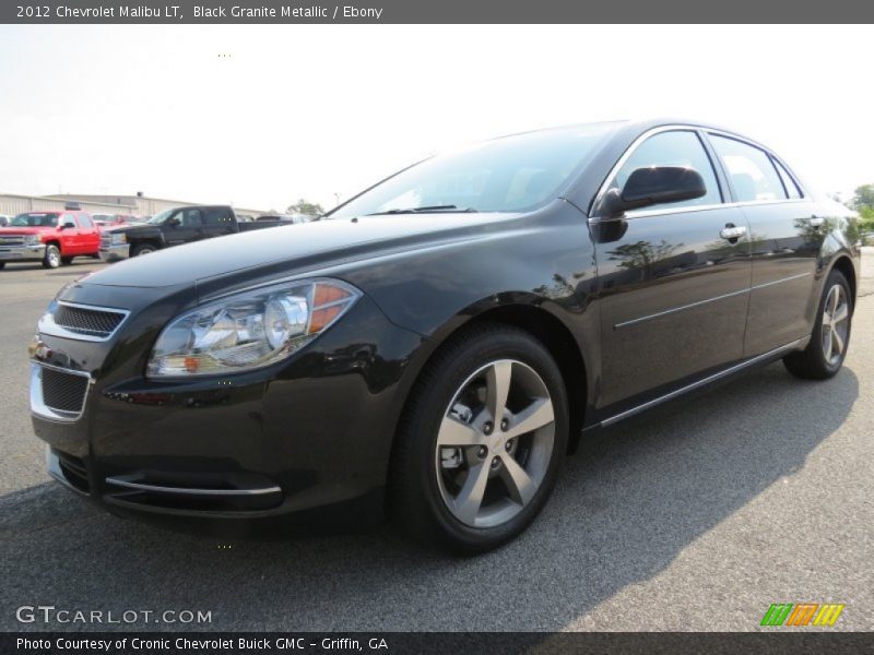 Black Granite Metallic / Ebony 2012 Chevrolet Malibu LT
