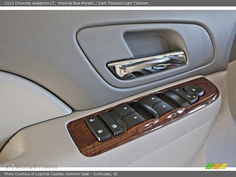 Imperial Blue Metallic / Dark Titanium/Light Titanium 2011 Chevrolet Avalanche LT