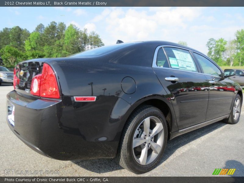 Black Granite Metallic / Ebony 2012 Chevrolet Malibu LT