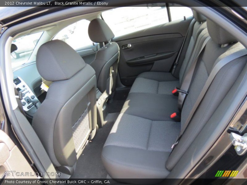 Black Granite Metallic / Ebony 2012 Chevrolet Malibu LT