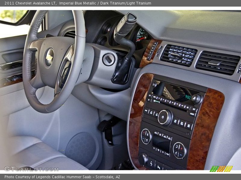 Imperial Blue Metallic / Dark Titanium/Light Titanium 2011 Chevrolet Avalanche LT