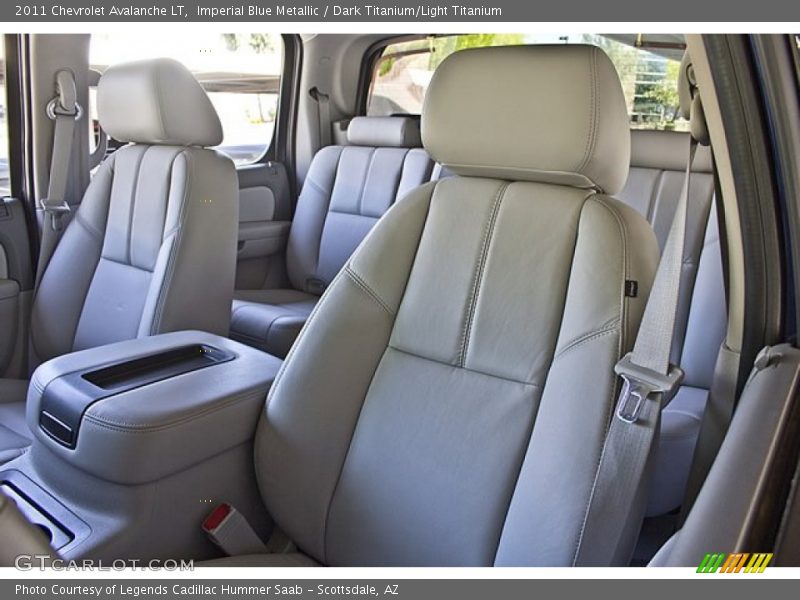Imperial Blue Metallic / Dark Titanium/Light Titanium 2011 Chevrolet Avalanche LT