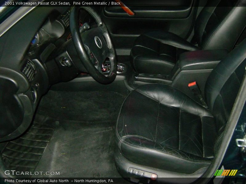 Pine Green Metallic / Black 2001 Volkswagen Passat GLX Sedan