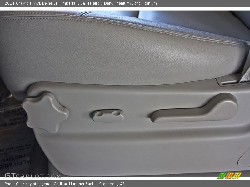 Imperial Blue Metallic / Dark Titanium/Light Titanium 2011 Chevrolet Avalanche LT