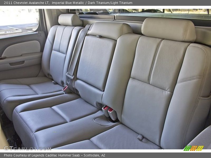 Imperial Blue Metallic / Dark Titanium/Light Titanium 2011 Chevrolet Avalanche LT