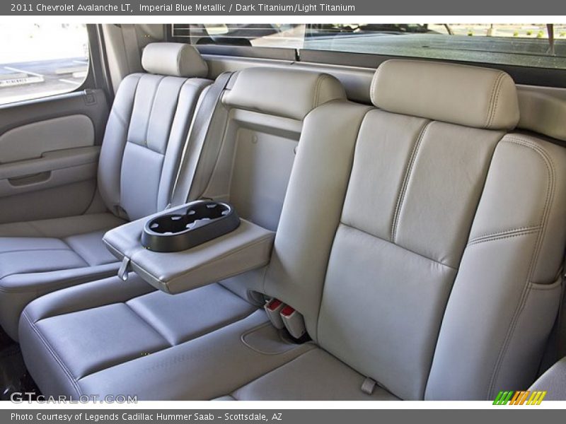Imperial Blue Metallic / Dark Titanium/Light Titanium 2011 Chevrolet Avalanche LT