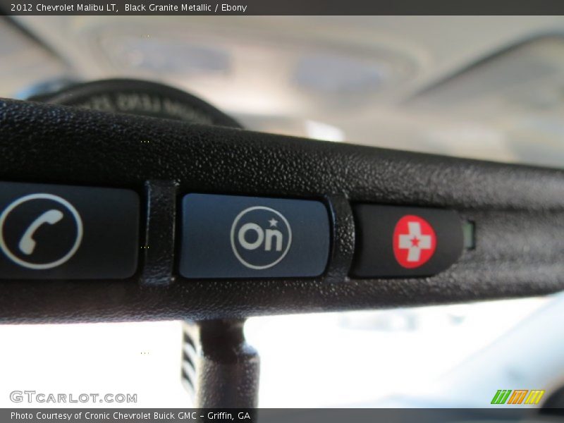 Black Granite Metallic / Ebony 2012 Chevrolet Malibu LT