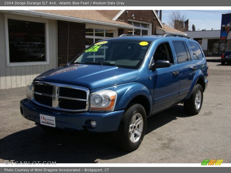 Atlantic Blue Pearl / Medium Slate Gray 2004 Dodge Durango SLT 4x4