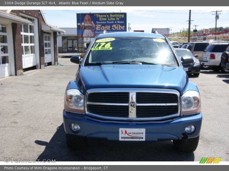 Atlantic Blue Pearl / Medium Slate Gray 2004 Dodge Durango SLT 4x4