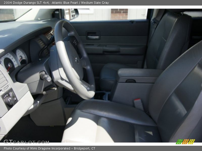 Atlantic Blue Pearl / Medium Slate Gray 2004 Dodge Durango SLT 4x4