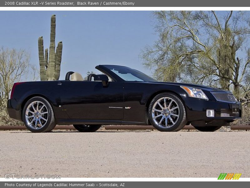  2008 XLR -V Series Roadster Black Raven