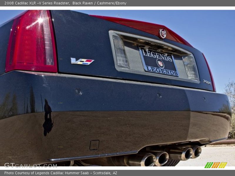 Black Raven / Cashmere/Ebony 2008 Cadillac XLR -V Series Roadster
