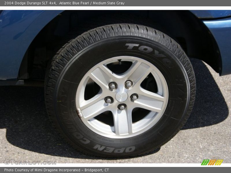 Atlantic Blue Pearl / Medium Slate Gray 2004 Dodge Durango SLT 4x4