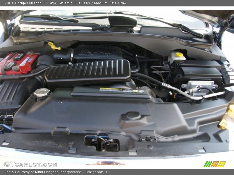 Atlantic Blue Pearl / Medium Slate Gray 2004 Dodge Durango SLT 4x4