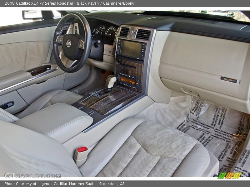 Black Raven / Cashmere/Ebony 2008 Cadillac XLR -V Series Roadster