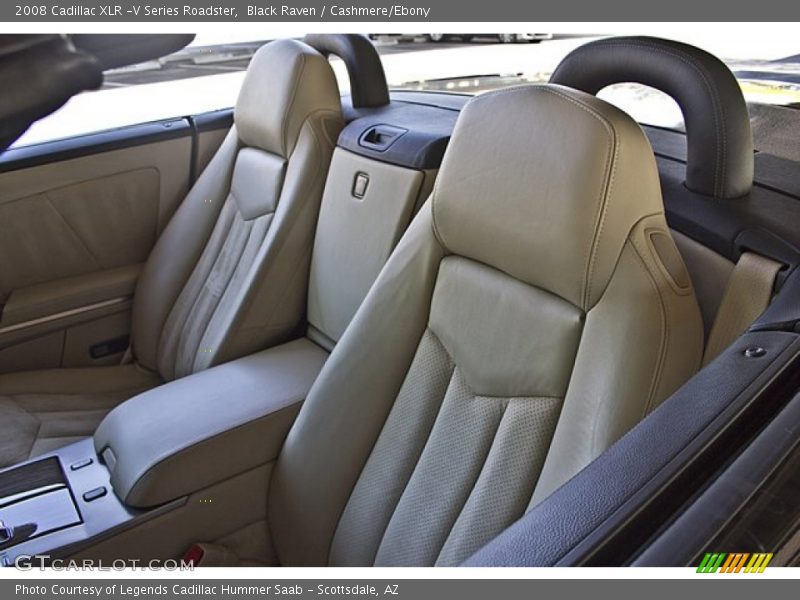 Black Raven / Cashmere/Ebony 2008 Cadillac XLR -V Series Roadster