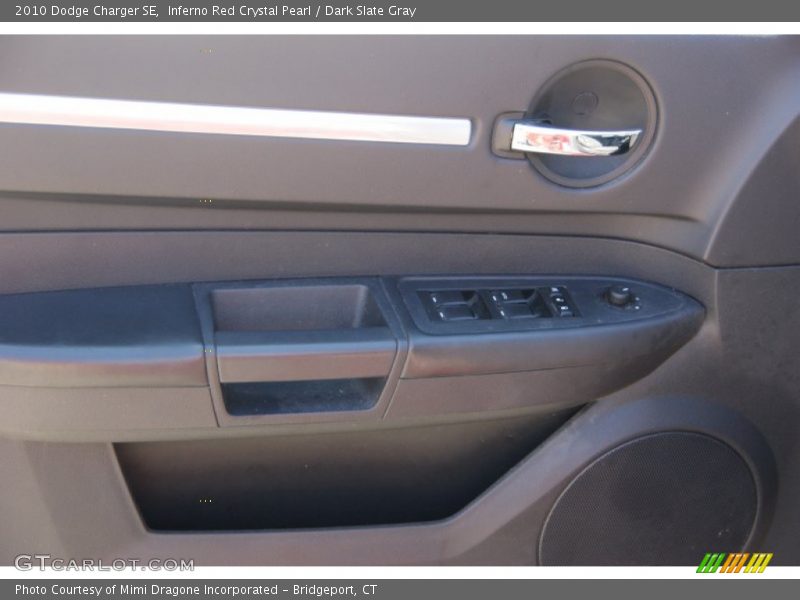 Inferno Red Crystal Pearl / Dark Slate Gray 2010 Dodge Charger SE