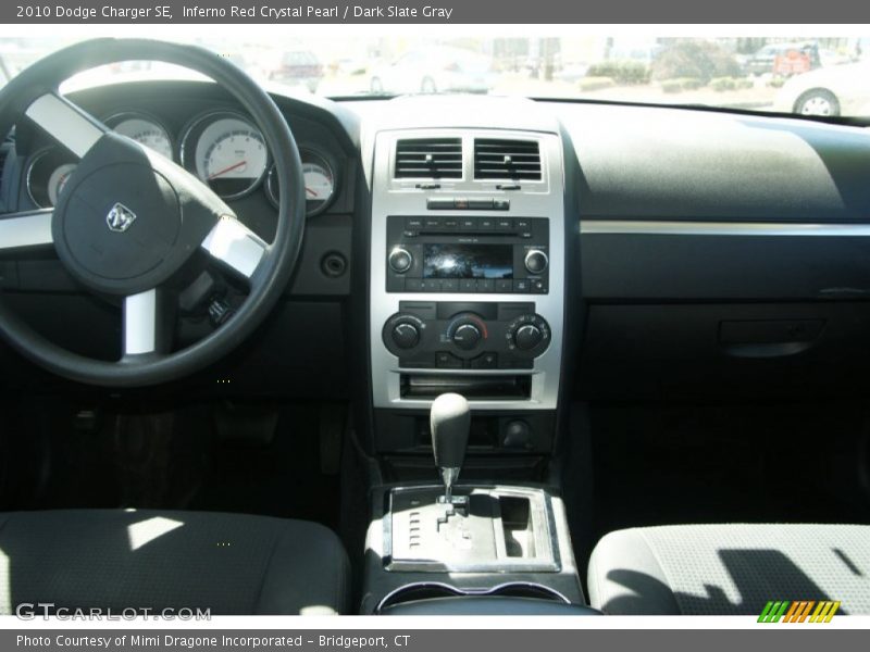 Inferno Red Crystal Pearl / Dark Slate Gray 2010 Dodge Charger SE