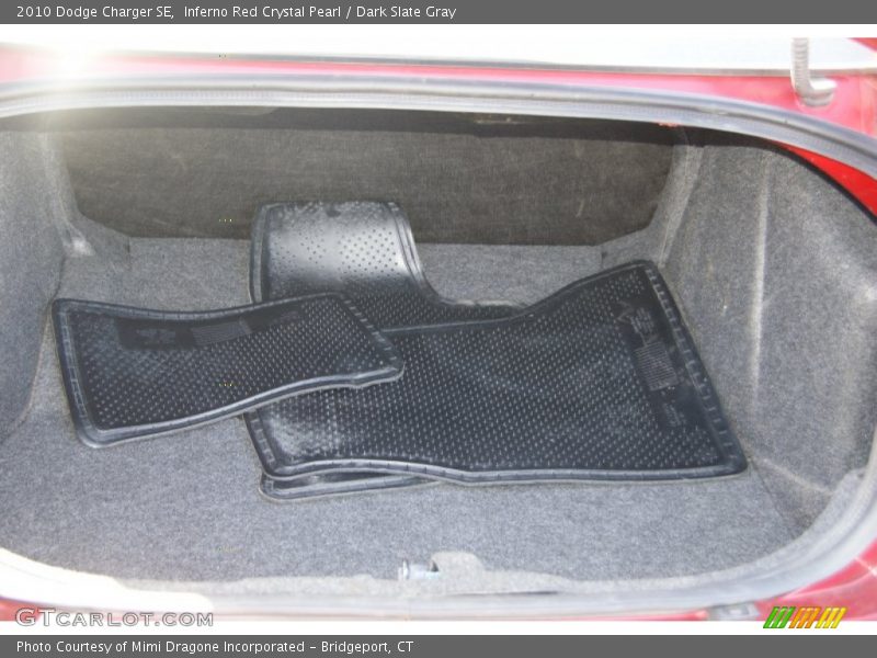 Inferno Red Crystal Pearl / Dark Slate Gray 2010 Dodge Charger SE