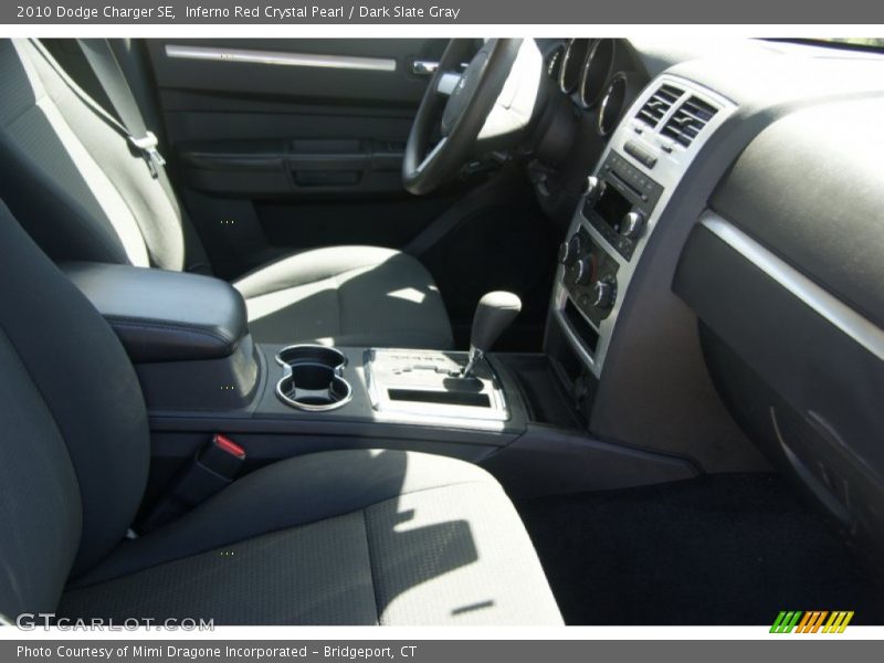 Inferno Red Crystal Pearl / Dark Slate Gray 2010 Dodge Charger SE