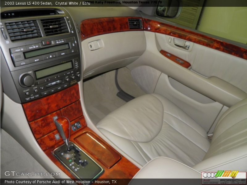 Crystal White / Ecru 2003 Lexus LS 430 Sedan