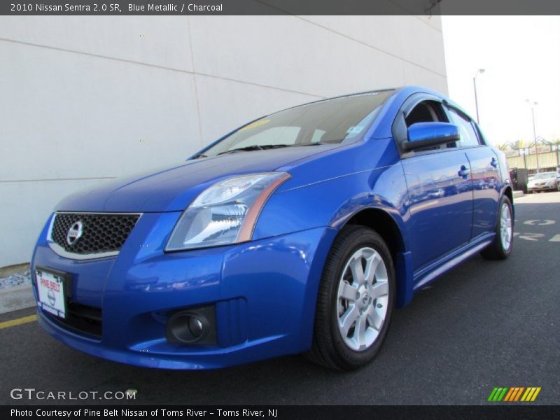 Blue Metallic / Charcoal 2010 Nissan Sentra 2.0 SR