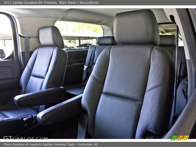 Black Raven / Ebony/Ebony 2011 Cadillac Escalade ESV Premium