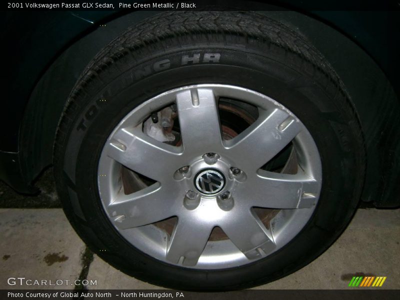Pine Green Metallic / Black 2001 Volkswagen Passat GLX Sedan