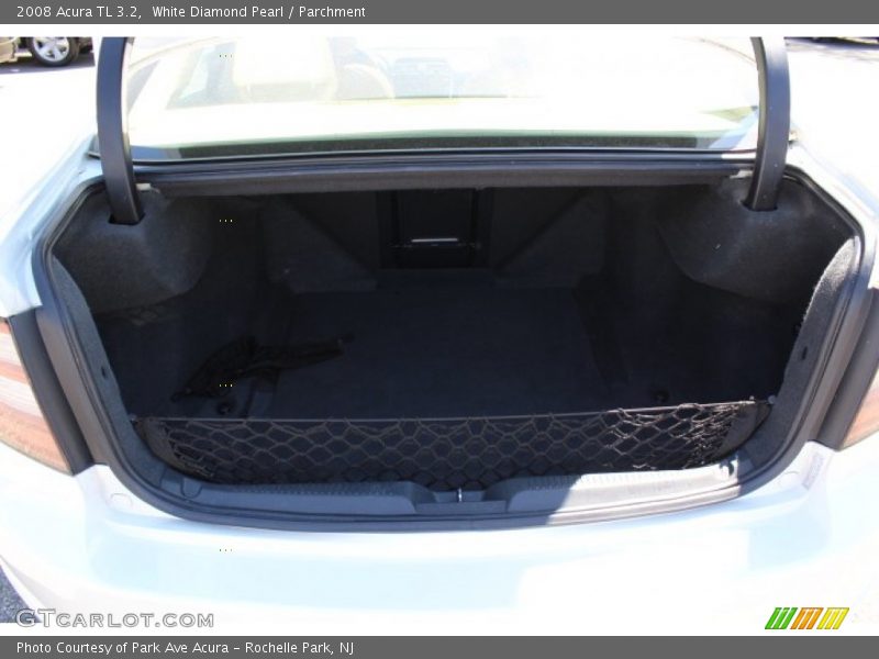 White Diamond Pearl / Parchment 2008 Acura TL 3.2