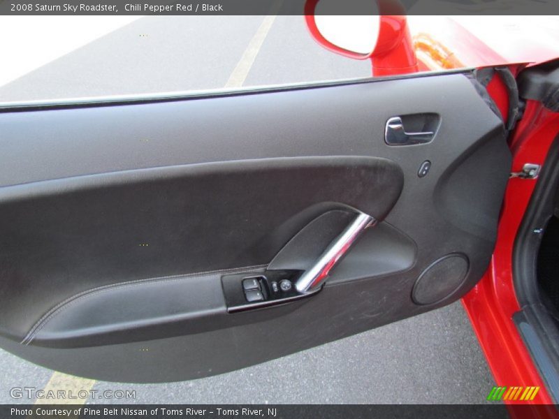 Chili Pepper Red / Black 2008 Saturn Sky Roadster