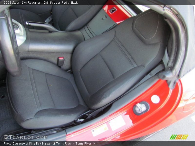 Chili Pepper Red / Black 2008 Saturn Sky Roadster