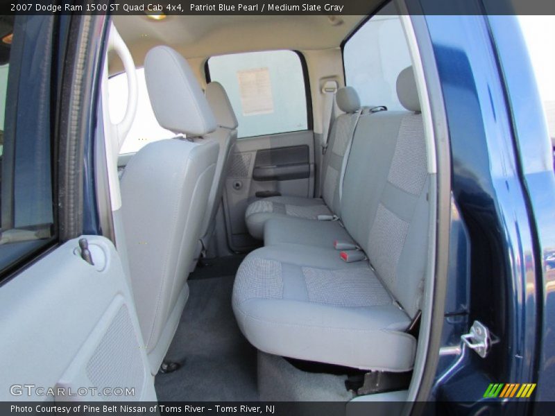 Patriot Blue Pearl / Medium Slate Gray 2007 Dodge Ram 1500 ST Quad Cab 4x4
