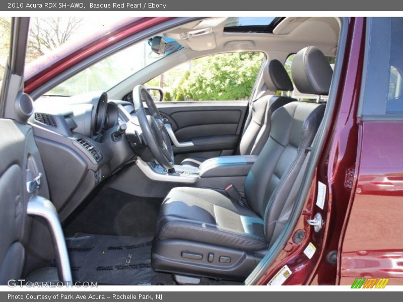Basque Red Pearl / Ebony 2010 Acura RDX SH-AWD